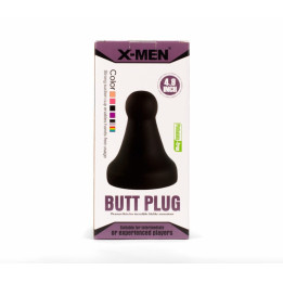 X-MEN 4.8" Butt Plug Black