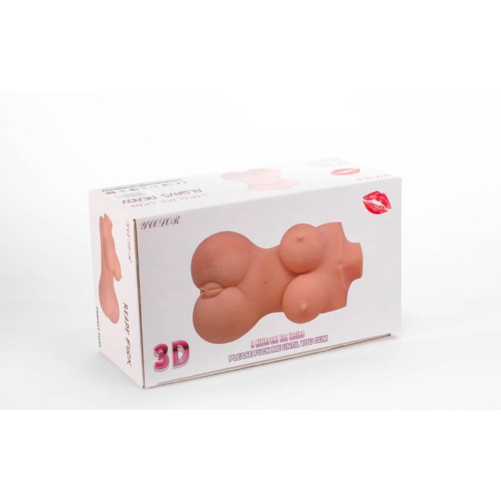 Double Hole 3D Masturbator IV