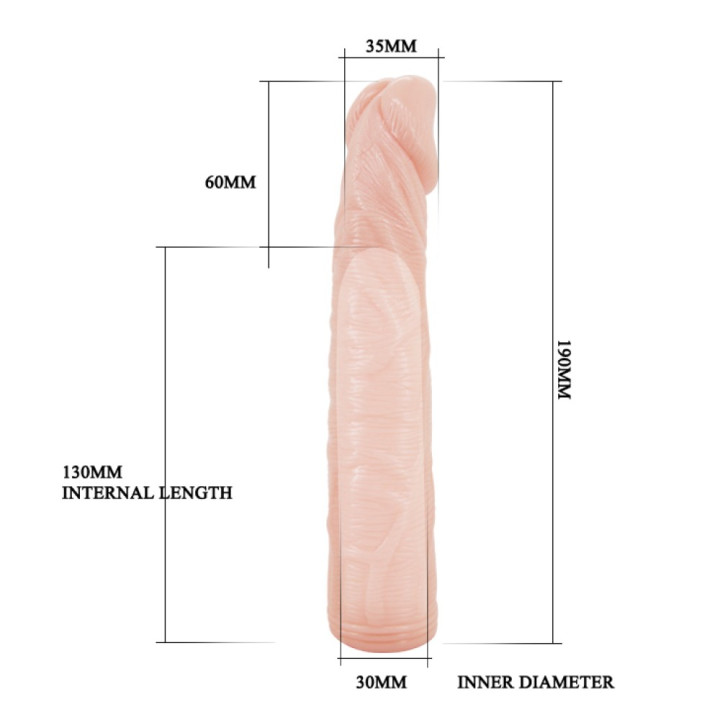 Realistic Penis Sleeve Flesh 1
