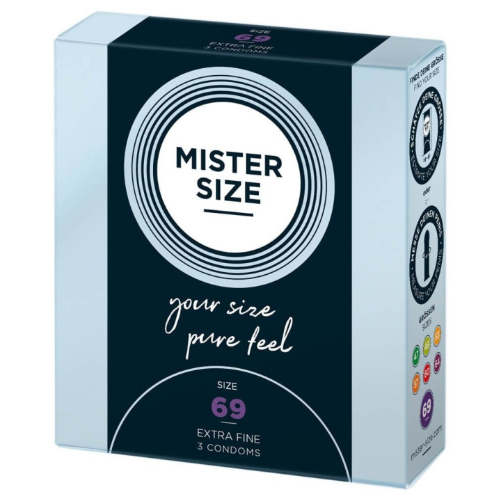 MISTER SIZE 69 mm Condoms 3 pieces