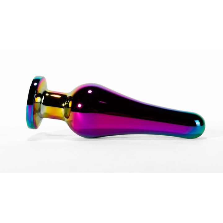 X-MEN Secret Shine Metal Butt Plug Rainbow S