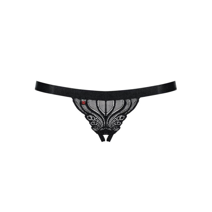 828-THC-1 crotchless thong  S/M