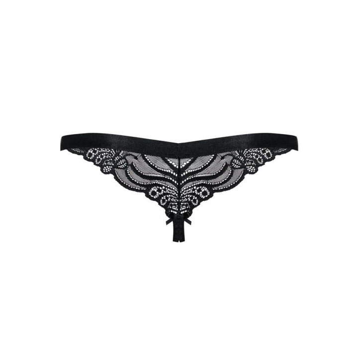 828-THC-1 crotchless thong  S/M
