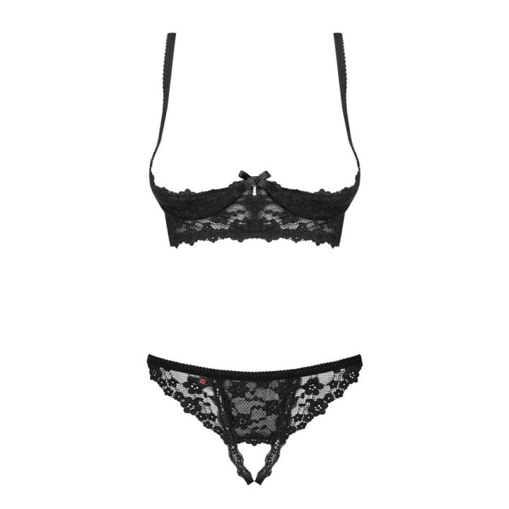 Letica 2 pcs cupless set black L/XL