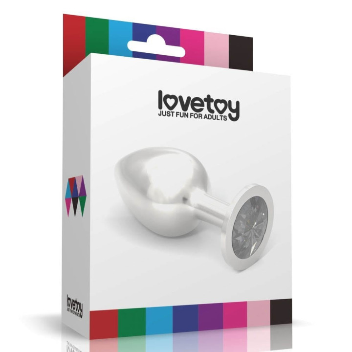 Rosebud Classic Metal Plug L Clear_B15O50_3