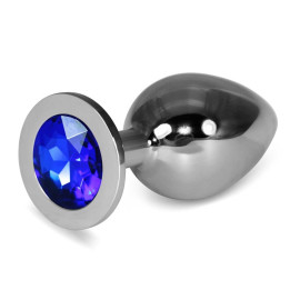 Rosebud Classic Metal Plug L Dark Blue_B15O50_3