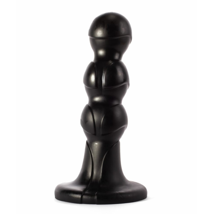 X-Men 10" Extra Girthy Butt Plug Black V