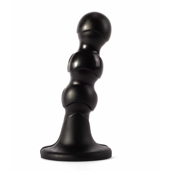 X-Men 10" Extra Girthy Butt Plug Black V