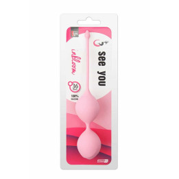 See You In Bloom Duo Balls 36 mm Pink