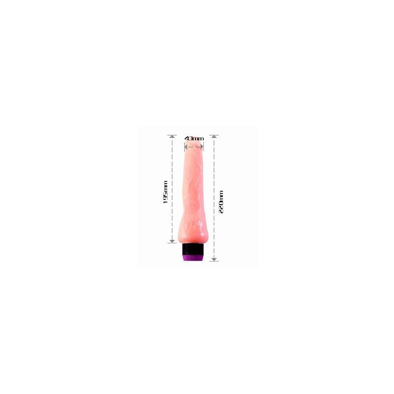 BAILE - VIBRATEUR RÉALISTE 19.5 CM