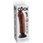 KING COCK - BITE VIBRANTE MARRON 20,32 CM