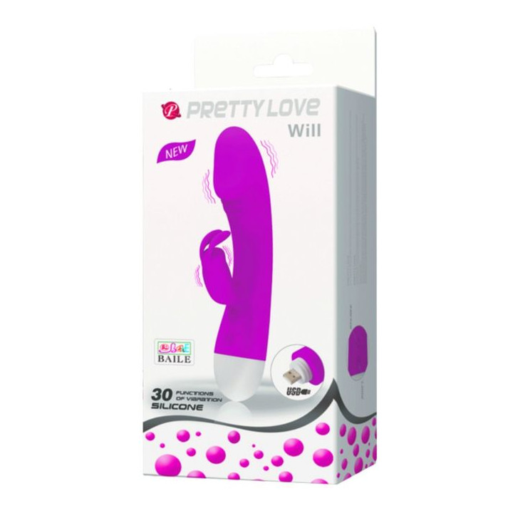 PRETTY LOVE - SMART VIBRATEUR WILL 30 MODES
