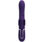 PRETTY LOVE - VIBRATEUR MULTIFONCTION LAPIN 4 EN 1 PAPILLON VIOLET