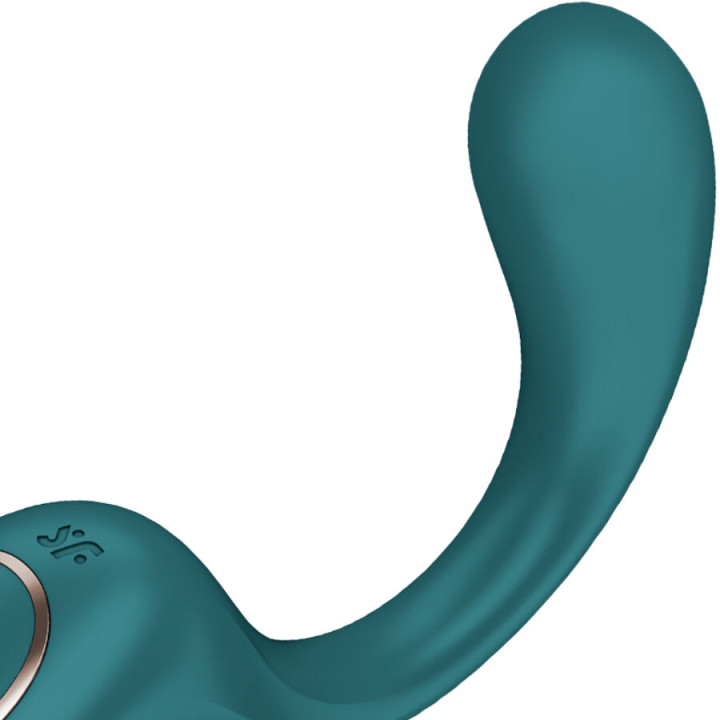 SATISFYER - G FOR GODDESS 2 BOUTEILLE VIBRATEUR LAPIN VERTE
