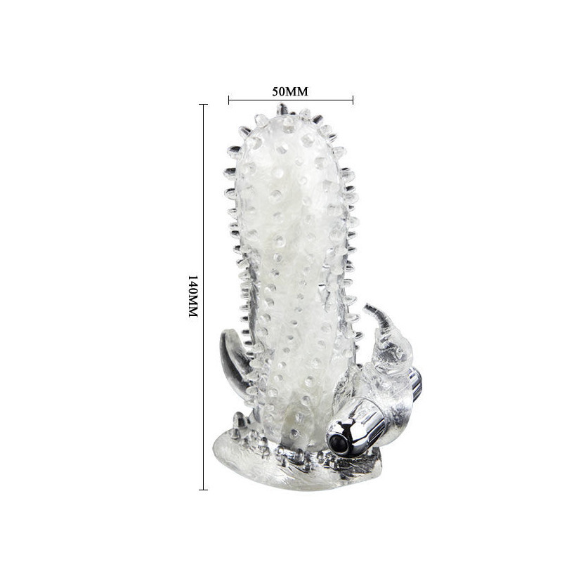 BAILE - BRAVE MAN RABBIT VIBRATEUR EXTENSION DE PÉNIS