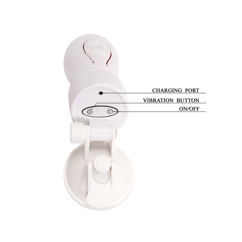 CRAZY BULL - MASTURBATEUR VAGIN RECHARGEABLE FLORA