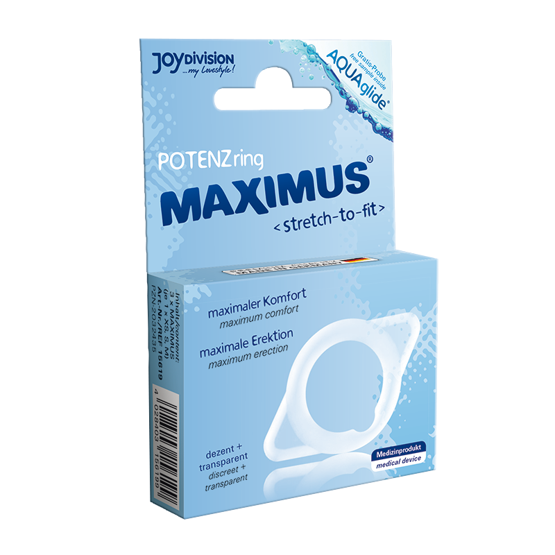 JOYDIVISION - PACK MAXIMUS DE BAGUES TAILLE XS + S + M