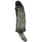 BAILE - GAINE DEXTENSION DE PÉNIS AVEC SANGLE POUR TESTICULES 11.5 CM