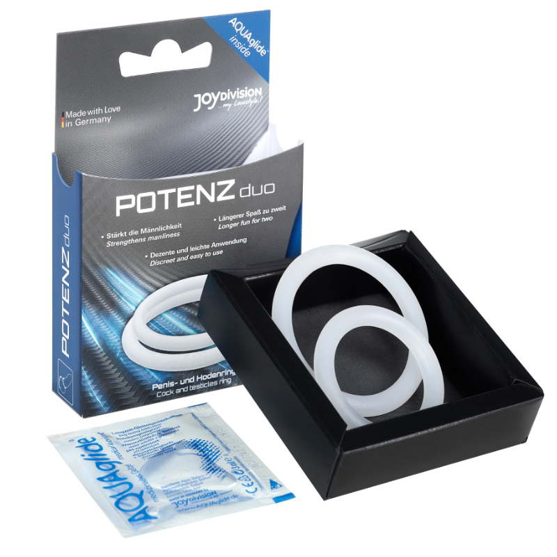 JOYDIVISION POTENZDUO - BAGUES BLANC - M
