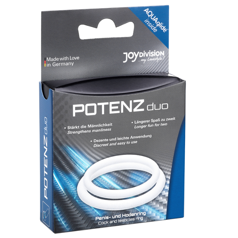 JOYDIVISION POTENZDUO - BAGUES BLANC - M