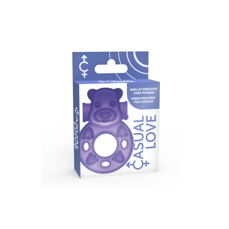 CASUAL LOVE - BAGUE DE VIBRATEUR 26 LILAC BUNNY