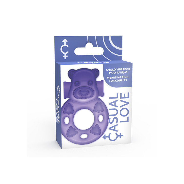 CASUAL LOVE - BAGUE DE VIBRATEUR 26 LILAC BUNNY