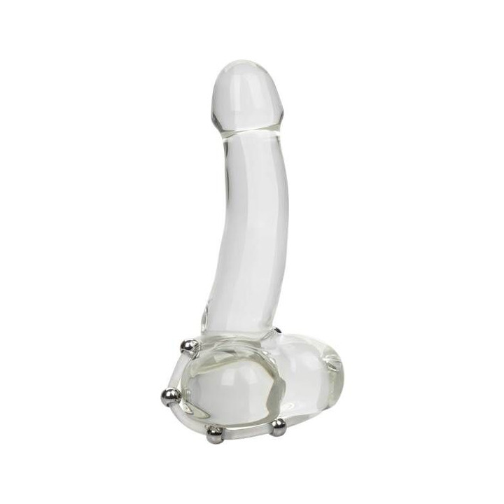 CALEXOTICS - BAGUE EN SILICONE PERLÉE ACIER XL