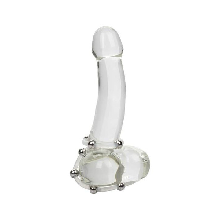 CALEXOTICS - ENSEMBLE DE BAGUES EN SILICONE PERLÉES EN ACIER