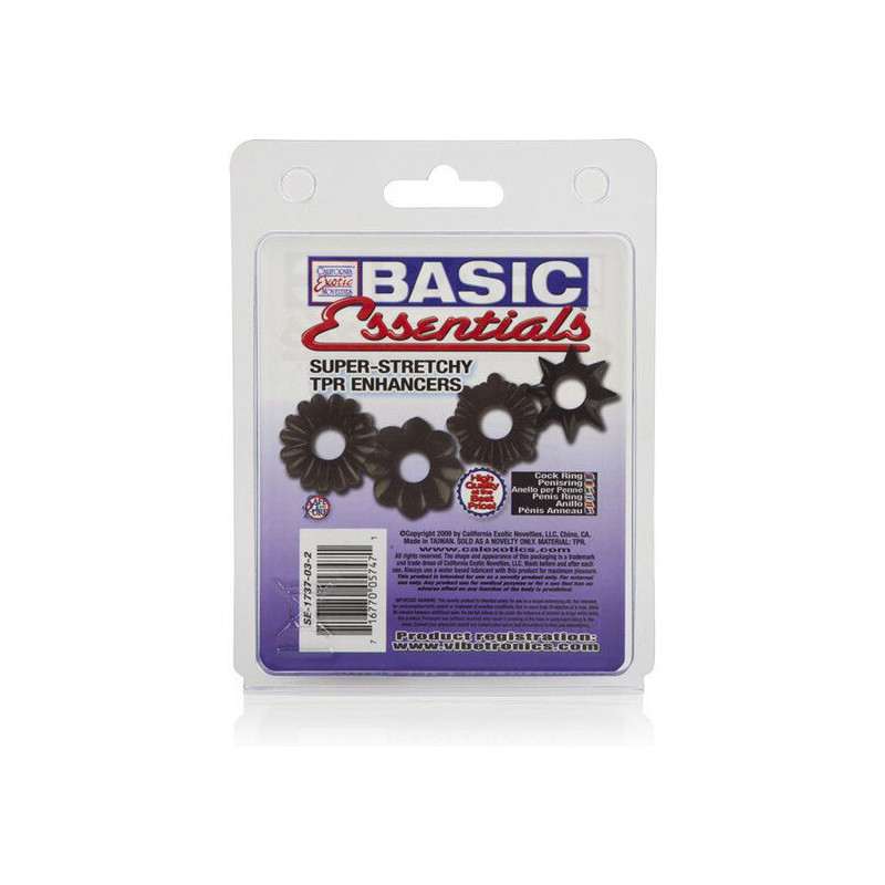 CALEXOTICS - PAQUET DE 4 ESSENTIELS DE BASE