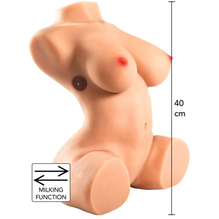 DÉSIR CACHÉ - TORSE DE PUTE MÉGA TRAITE FÉMININE MASTURBATEUR 22 KG