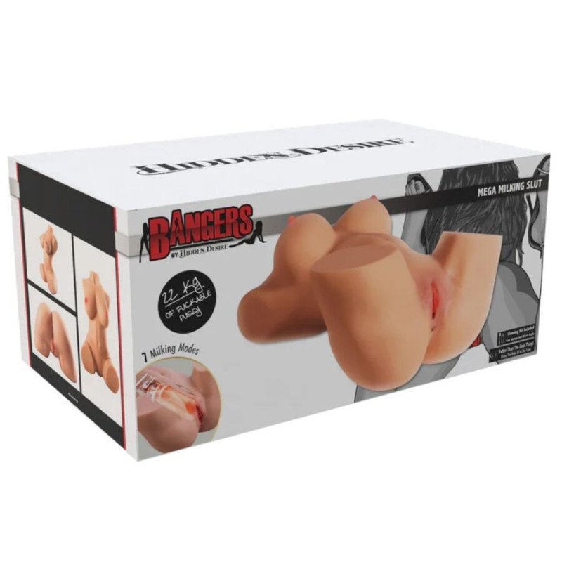 DÉSIR CACHÉ - TORSE DE PUTE MÉGA TRAITE FÉMININE MASTURBATEUR 22 KG