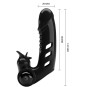 PRETTY LOVE - COUVERCLE DE DOIGT VIBRATEUR CORBIN NOIR