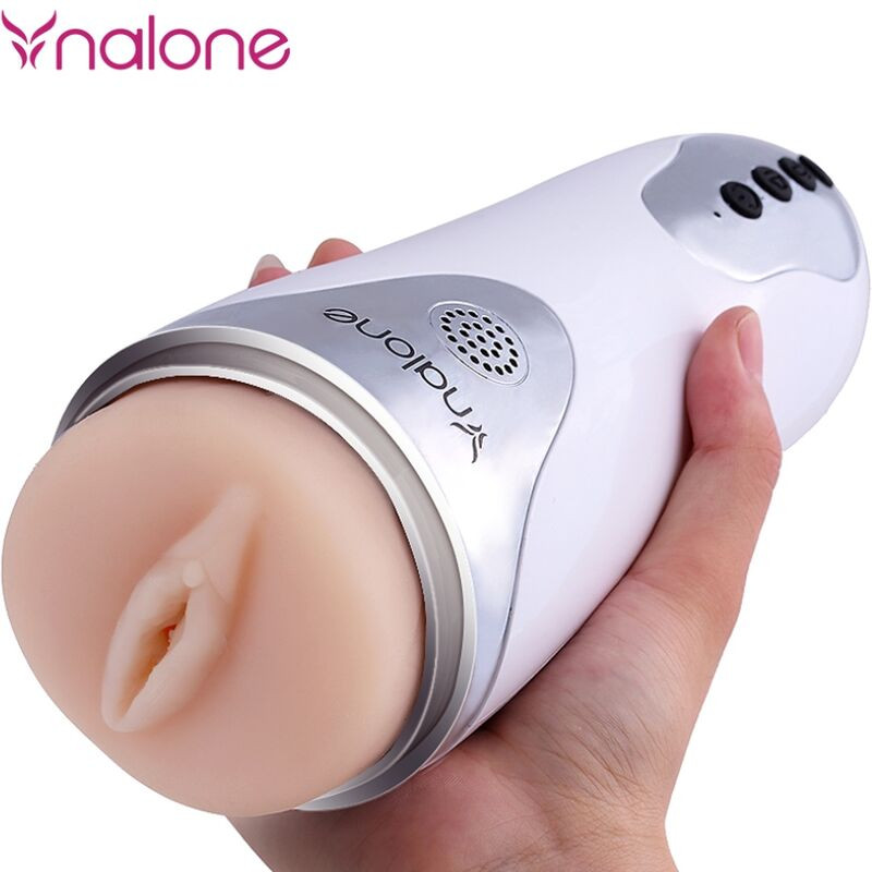 NALONE - MAGICIAN MASTURBATOR AVEC VIBRATION BLANCHE
