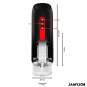 JAMYJOB - MASTURBATEUR VAGIN AUTOMATIQUE PHANTOM 5 MODES D'ASPIRATION ET DE POUSSE
