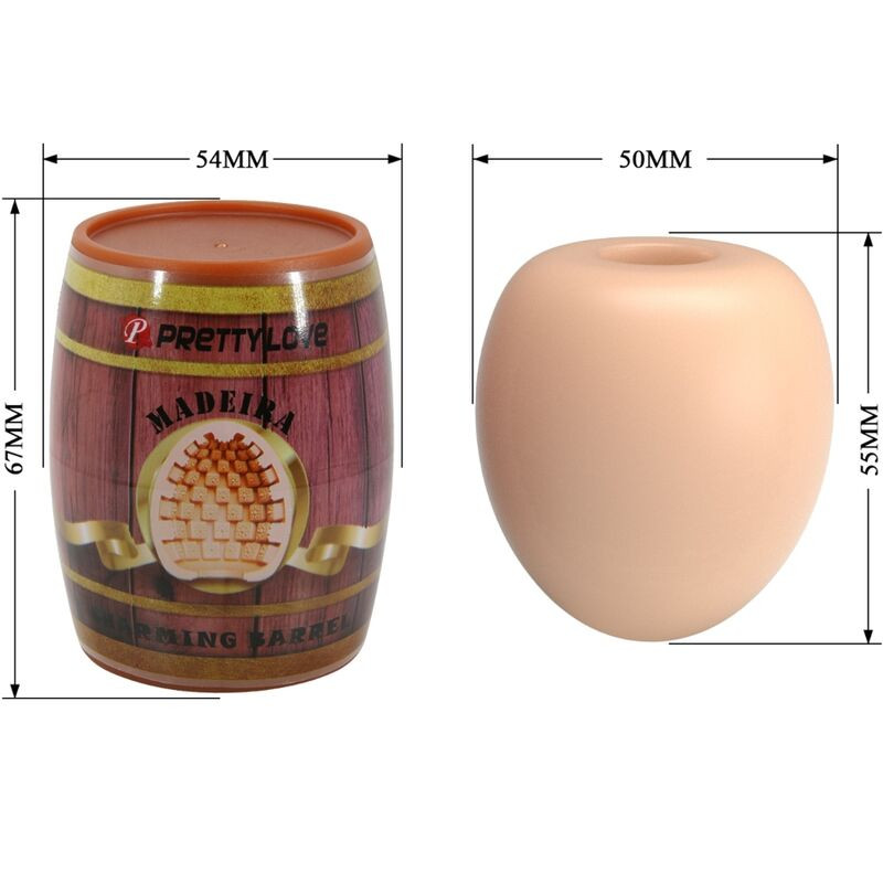 PRETTY LOVE - MASTURBATEUR POUR HOMME MODÈLE CHAIR D'OEUF 2