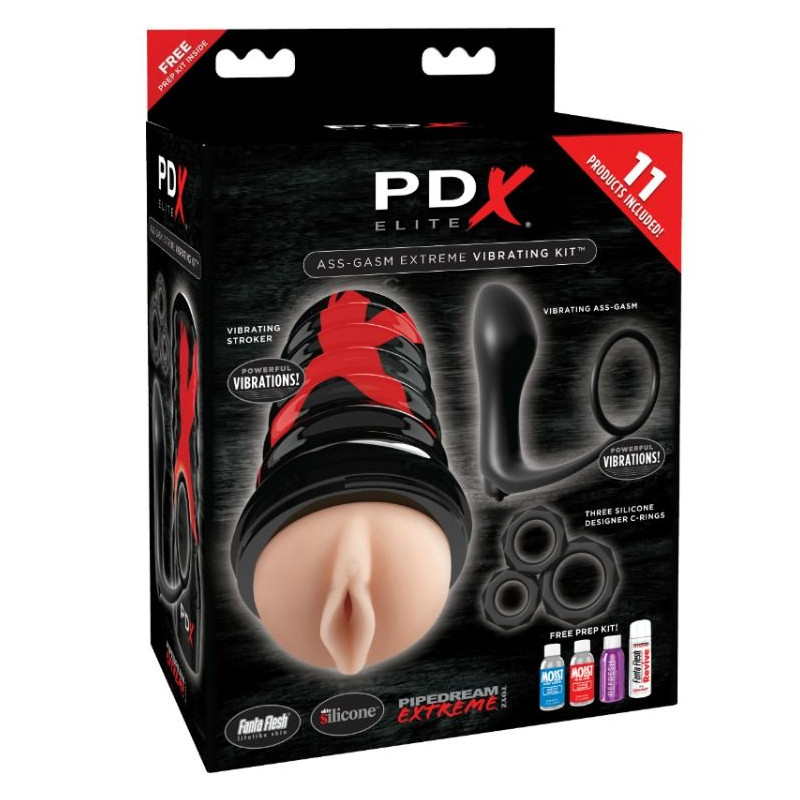 PDX ELITE - KIT DEXPLOSION ASS-GASM CONCEPTION DU VAGIN
