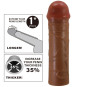 PRETTY LOVE - MANCHON DE PÉNIS NILE AVEC EXTENSION DE 2,5 CM MULÂTRE