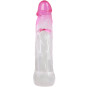 PRETTY LOVE - GAINE D'AGRANDISSEMENT RÉALISTE NERON 6 CM POUR PÉNIS ROSE