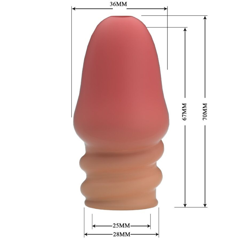 PRETTY LOVE - JEREMY PENIS PLUS EPAIS ROSE