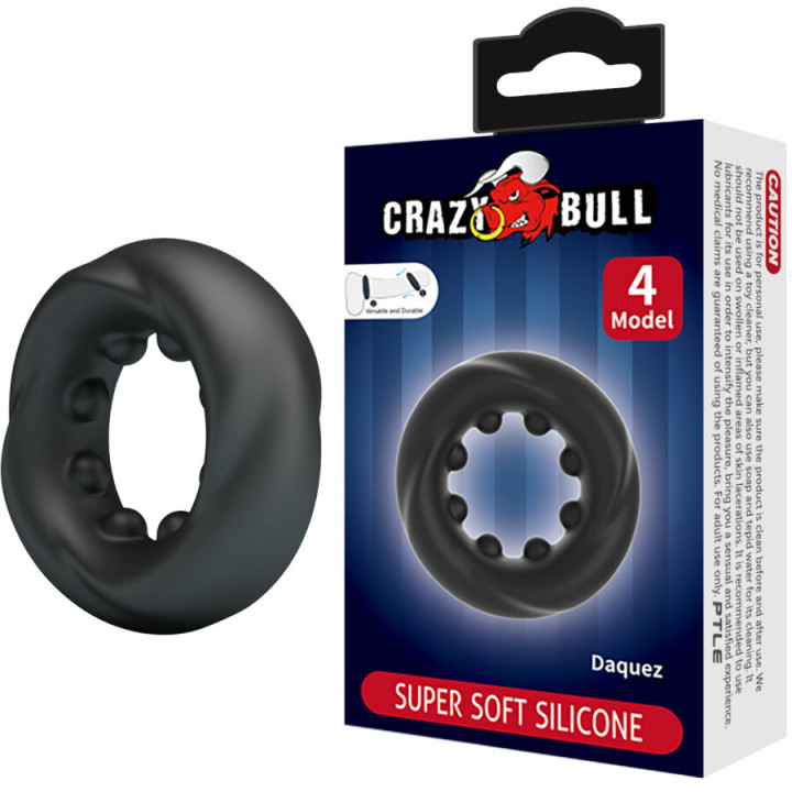 CRAZY BULL - BAGUE EN SILICONE DAQUEZ MODÈLE 4
