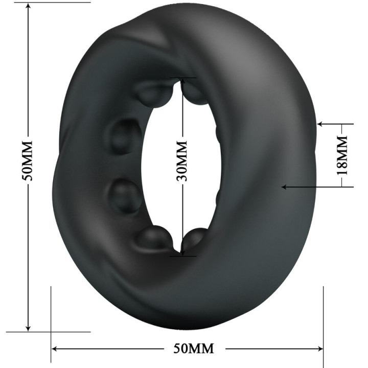 CRAZY BULL - BAGUE EN SILICONE DAQUEZ MODÈLE 4