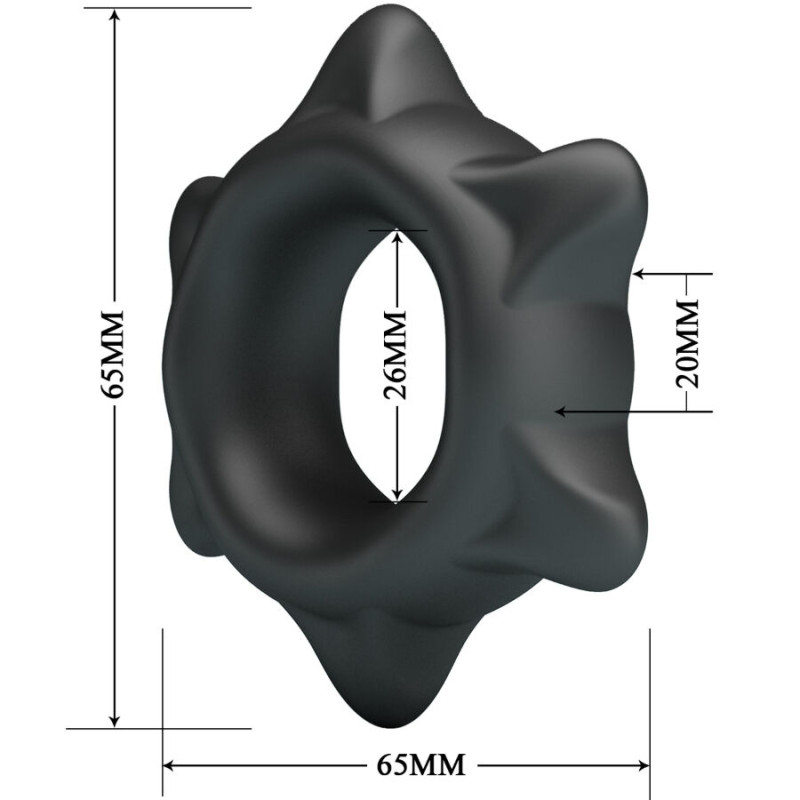 CRAZY BULL - BAGUE EN SILICONE ETHANIEL MODÈLE 11