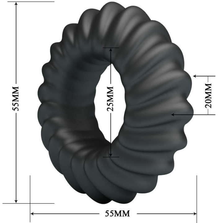 CRAZY BULL - BAGUE EN SILICONE FITZ MODÈLE 8