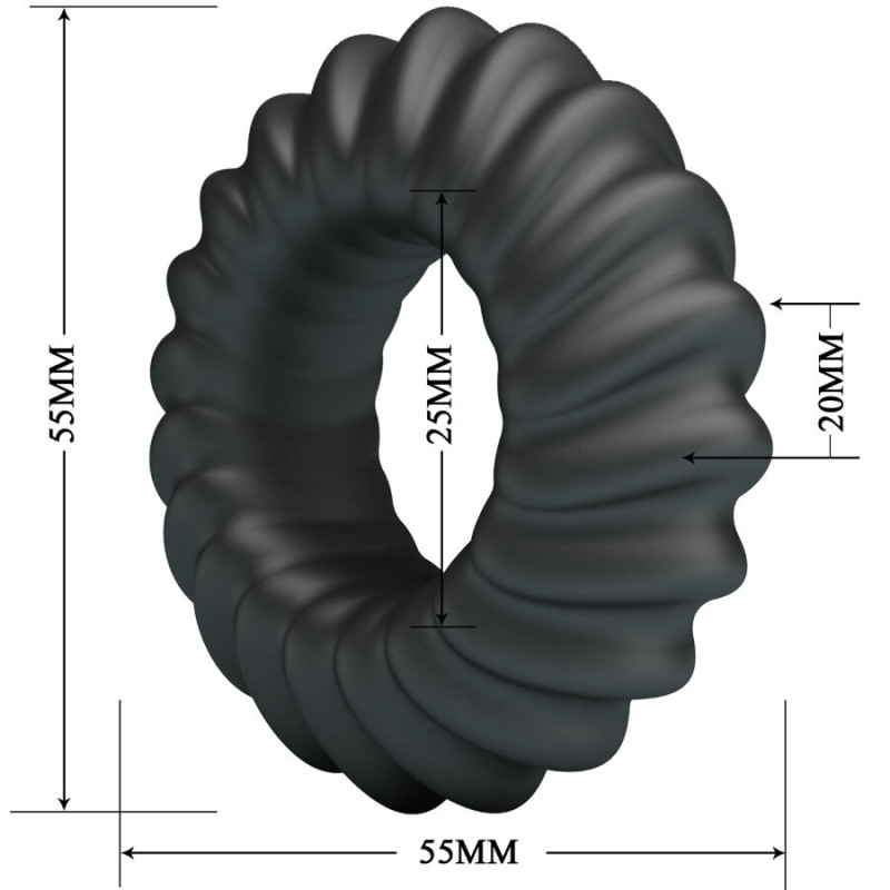 CRAZY BULL - BAGUE EN SILICONE FITZ MODÈLE 8