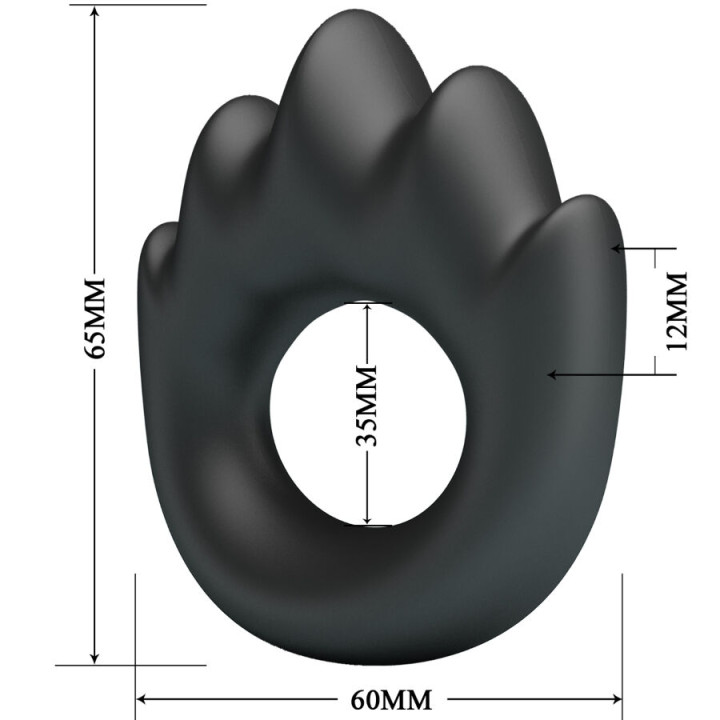 CRAZY BULL - BAGUE EN SILICONE HABERT MODÈLE 13