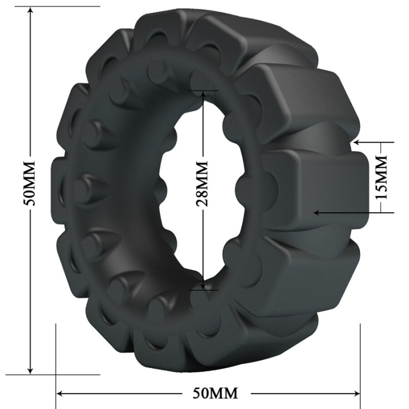 CRAZY BULL - BAGUE EN SILICONE LAIDEN MODÈLE 5
