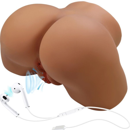 CRAZY BULL - GERIANN VIBRATEUR ET SUÇON FÉMININ RÉALISTE AVEC SON 5,5 KG