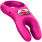 FUN FACTORY - ANNEAU PÉNIS VIBRANT PRO NOS MAGENTA