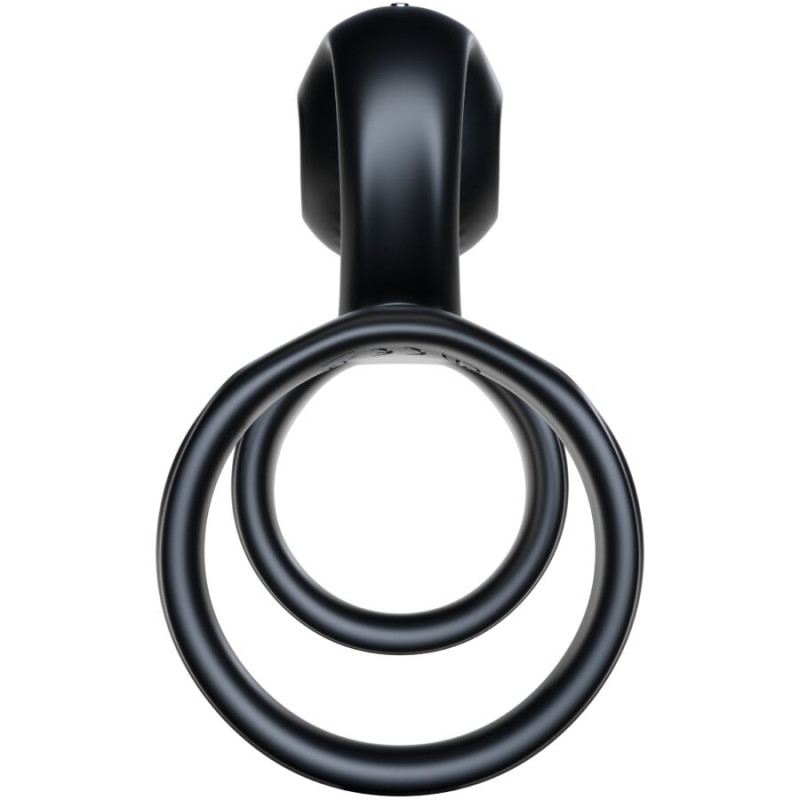 SNAIL VIBE - JOVI BAGUE POUR COUPLES TÉLÉCOMMANDE NOIRE