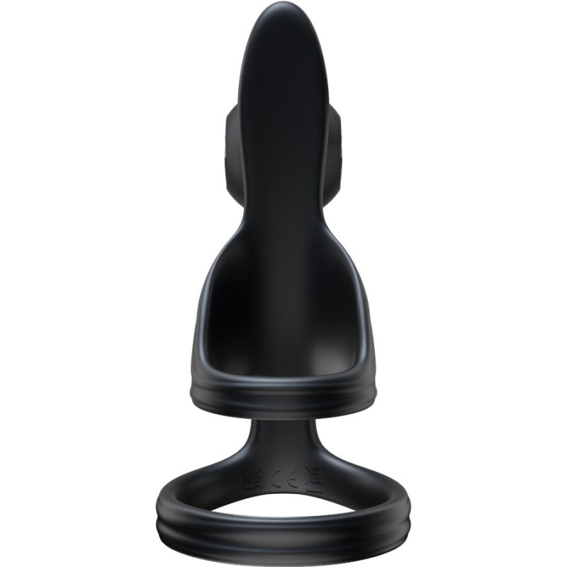 SNAIL VIBE - JOVI BAGUE POUR COUPLES TÉLÉCOMMANDE NOIRE